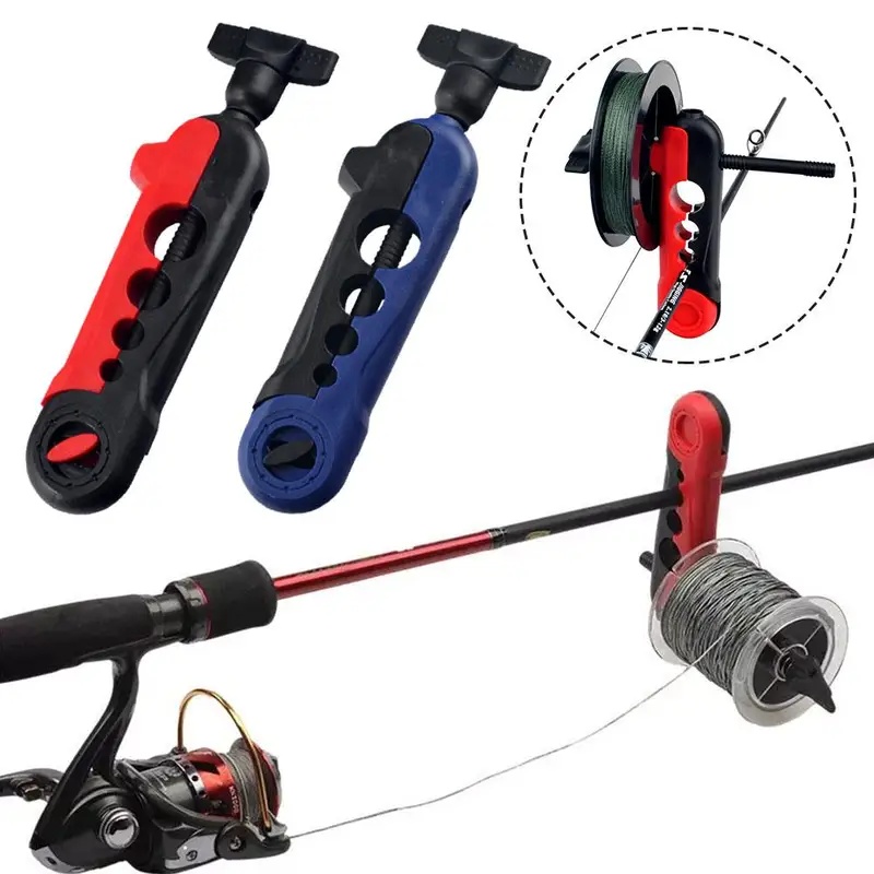 Spinning Reel - Portable Fishing Line Winder Spool Rod
