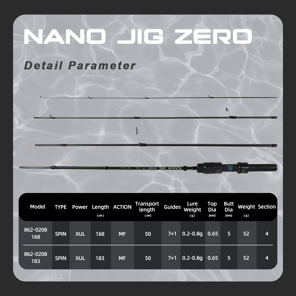 Mifine NANO JIG ZERO Travel Fi - Kastking Reel Zephyr 评论和价格