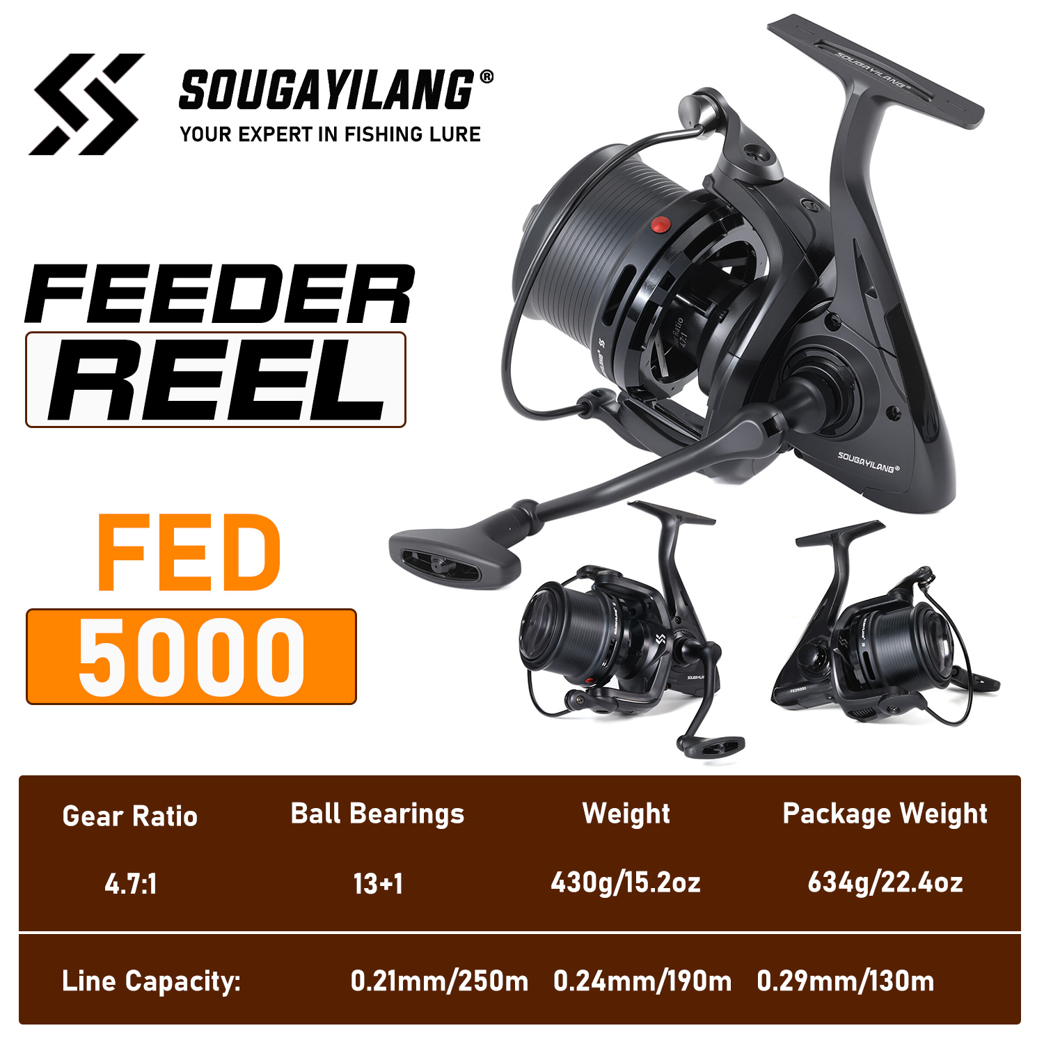 Sougayilang Professional Feede - Surf Reel 评论和价格