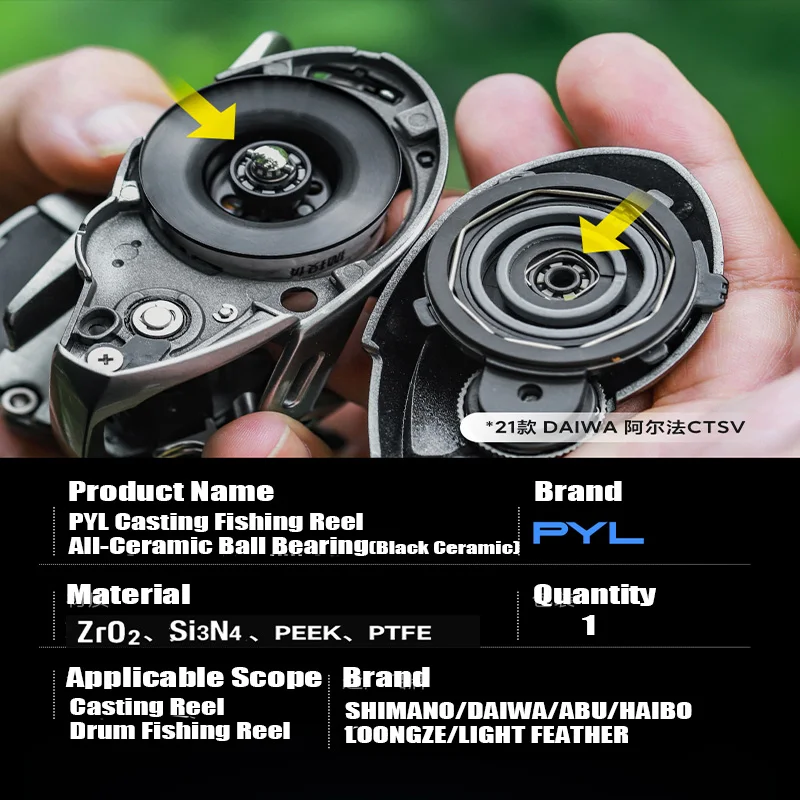 PYL Cast Fishing Reel, all-cer - Conventional Reel 评论和价格