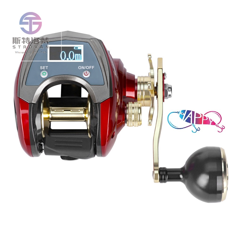 6+1BB Digital Display Electric - Trolling Reel 评论和价格